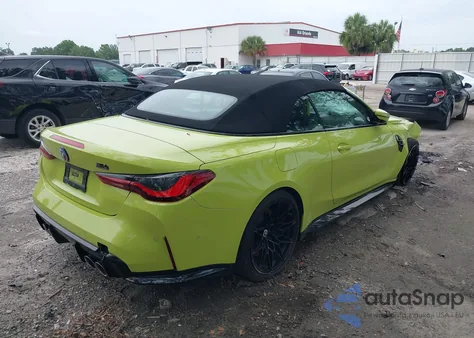 2022 BMW M4 Competition xDrive из США, поврежденный, VIN WBS33BA09NCK69031